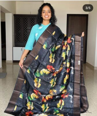 Pure Tussar Silk Sarees With Price (29)