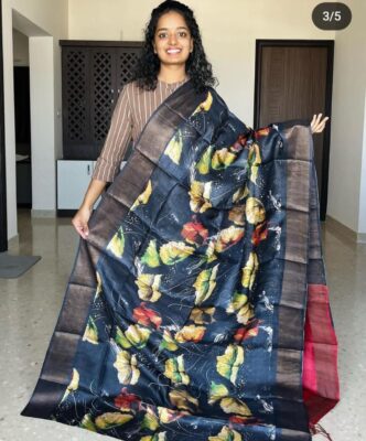 Pure Tussar Silk Sarees With Price (32)