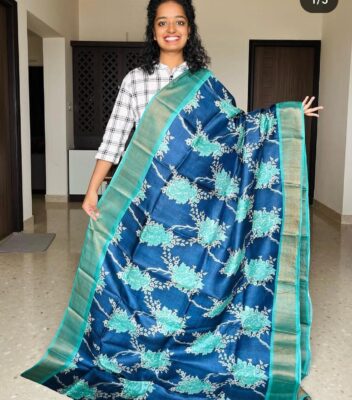 Pure Tussar Silk Sarees With Price (35)