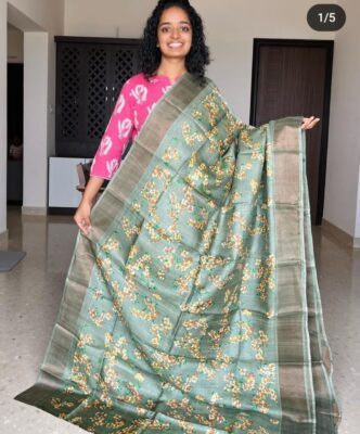Pure Tussar Silk Sarees With Price (39)