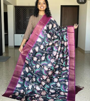 Pure Tussar Silk Sarees With Price (40)