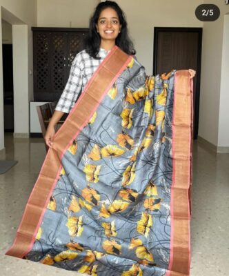 Pure Tussar Silk Sarees With Price (41)