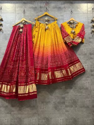 Pure Gajji Silk Lahangas With Price (16)