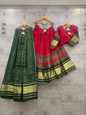 Pure Gajji Silk Lahangas With Price (21)