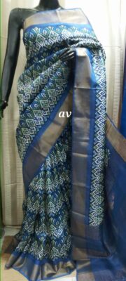 Pure Tussar Silk Sarees With Blouse (8)