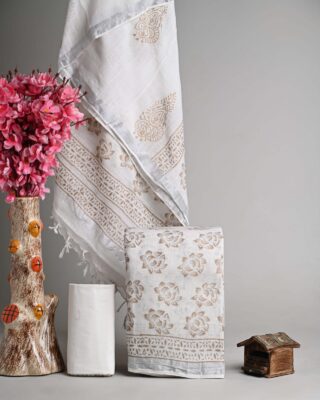Beautiful Linen Cotton Dress Materials (35)