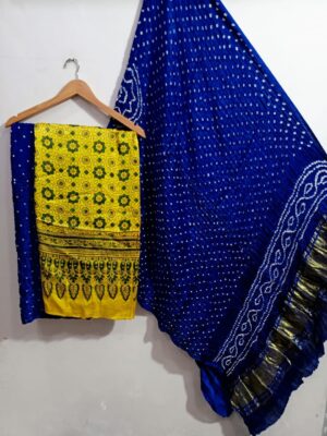 Pure Ajrakh Printed Modal Silk Dresses (16)