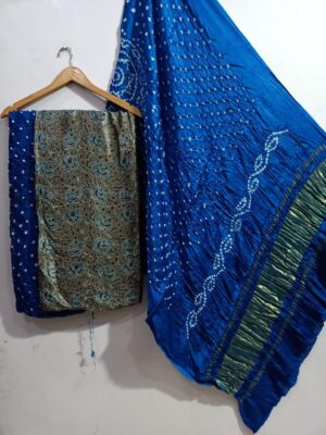 Pure Ajrakh Printed Modal Silk Dresses (19)
