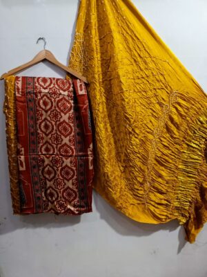 Pure Ajrakh Printed Modal Silk Dresses (23)
