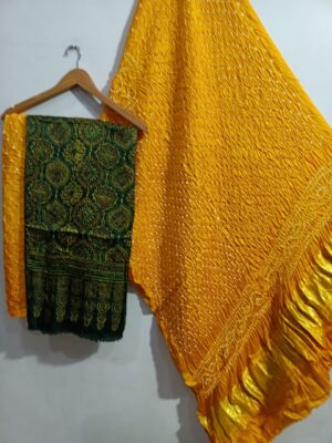 Pure Ajrakh Printed Modal Silk Dresses (26)