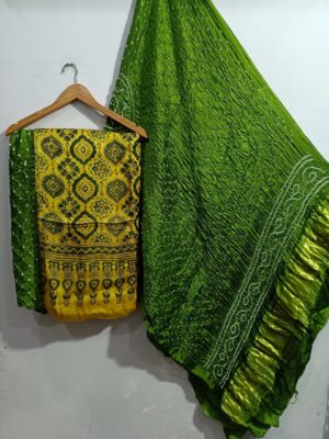 Pure Ajrakh Printed Modal Silk Dresses (28)