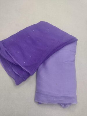 Pure Chiffon Sarees With Blouse (10)
