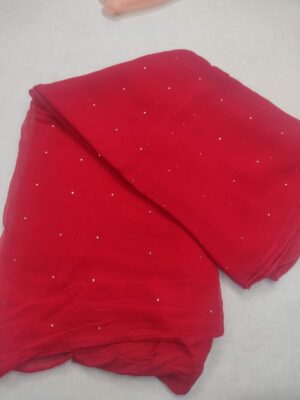 Pure Chiffon Sarees With Blouse (11)