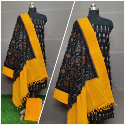 Pure Ikkath Cotton Double Weavng Dress Materials (21)