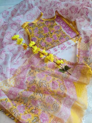 Pure Kota Cotton Dresses With Prints (14)