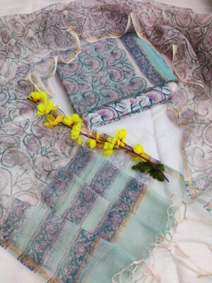Pure Kota Cotton Dresses With Prints (46)