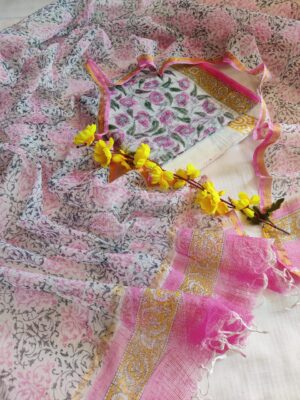 Pure Kota Cotton Dresses With Prints (48)