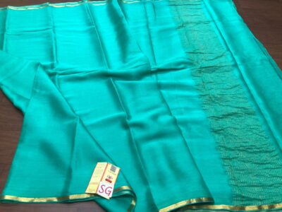 Pure Mysore Wrinkle Silk Sarees (30)