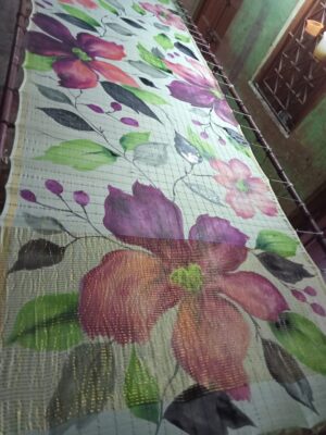 Pure Tussar Silk Printed Designs (1)