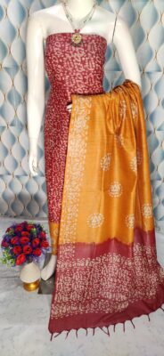 Cotton Dupion Silk Batik Dresses (10)