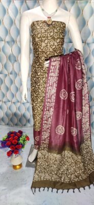 Cotton Dupion Silk Batik Dresses (12)