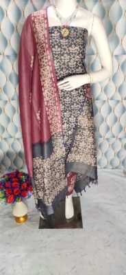Cotton Dupion Silk Batik Dresses (13)