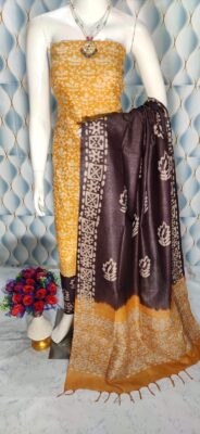 Cotton Dupion Silk Batik Dresses (16)