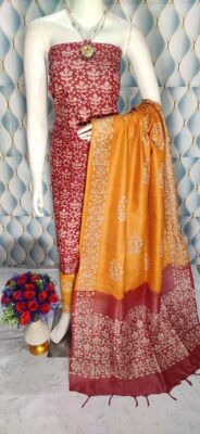 Cotton Dupion Silk Batik Dresses (3)