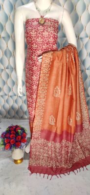 Cotton Dupion Silk Batik Dresses (30)