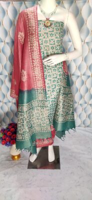 Cotton Dupion Silk Batik Dresses (35)