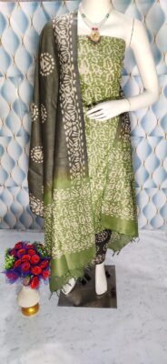 Cotton Dupion Silk Batik Dresses (36)