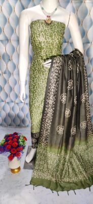 Cotton Dupion Silk Batik Dresses (4)