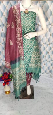 Cotton Dupion Silk Batik Dresses (40)