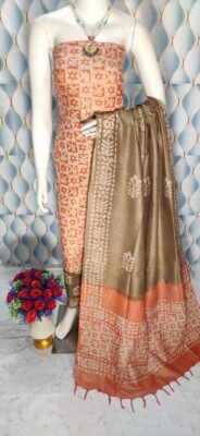 Cotton Dupion Silk Batik Dresses (42)