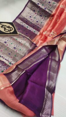 Chaniya Silk With Contrast Border (8)