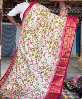 Exclusive Pure Ikkath Silk Sarees (4)