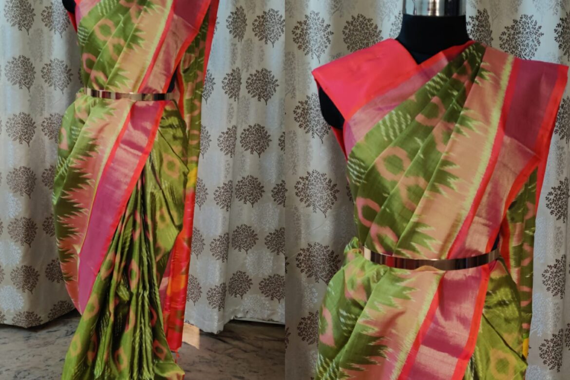 Ikkah Pochampally Soft Silk Sarees (1)