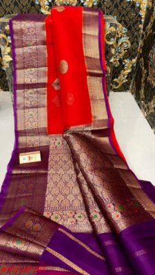Latest Collection Kora Silk Sarees (2)