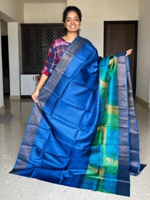 Latest Tussar Silk Printed Sarees (28)