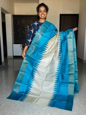 Latest Tussar Silk Printed Sarees (36)