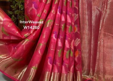 Pure Kota Silk Meena Weaving With Blouse (19)