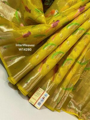 Pure Kota Silk Meena Weaving With Blouse (23)