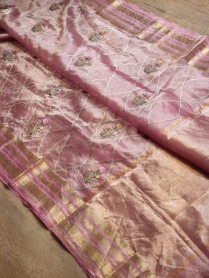 Pure Metallic Tissue Banaras Sarees (29)