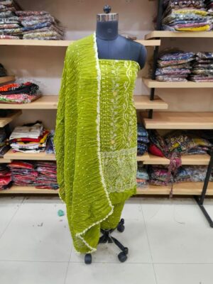 Satin Cotton Lucknowi Suits (10)