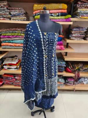 Satin Cotton Lucknowi Suits (12)
