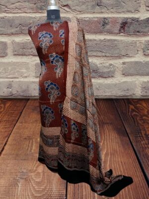 Ajrakh Hand Block Modal Silk Dresses (15)