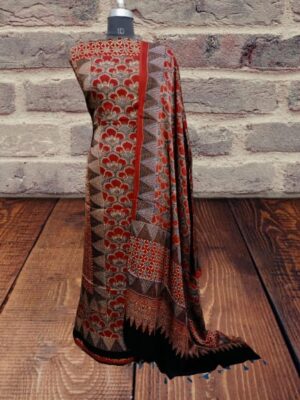 Ajrakh Hand Block Modal Silk Dresses (16)