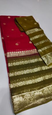 Beautiful Georgette Shaded Sarees (8)