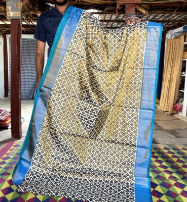 Pure Ikkath Tissue Sarees With Blouse (15)