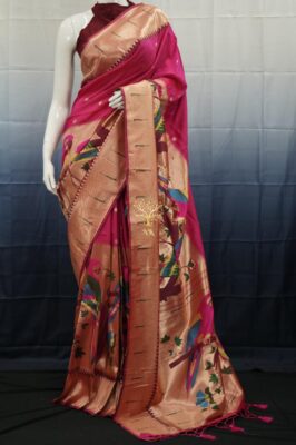 Beautiful Paithani Soft Silk Sarees (13)